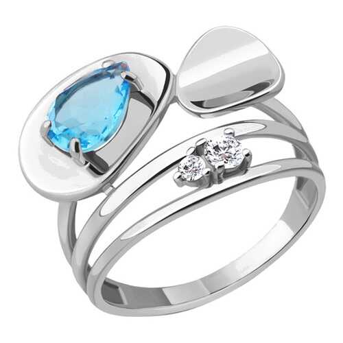 Кольцо женское Aquamarine 6564705.5 р.20 в Адамас