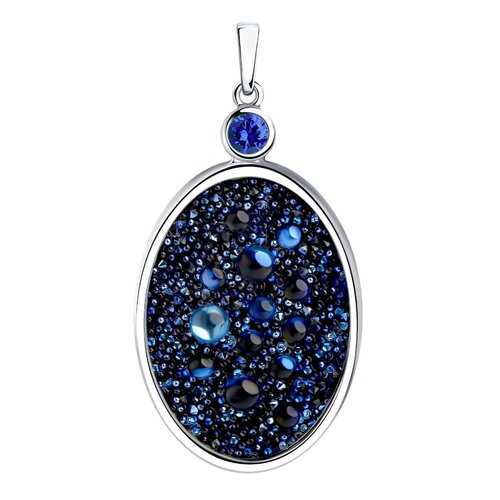 Подвеска SOKOLOV из серебра с кристаллами Swarovski и фианитом 94032385 в Адамас