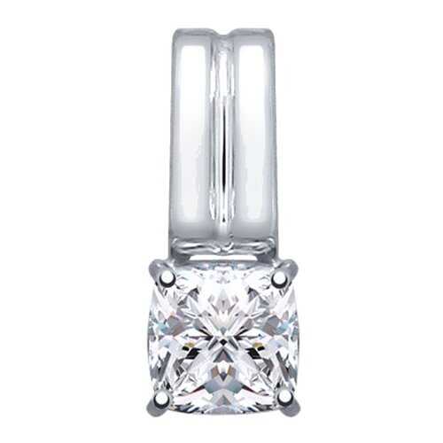 Подвеска SOKOLOV из серебра со Swarovski Zirconia 89030018 в Адамас