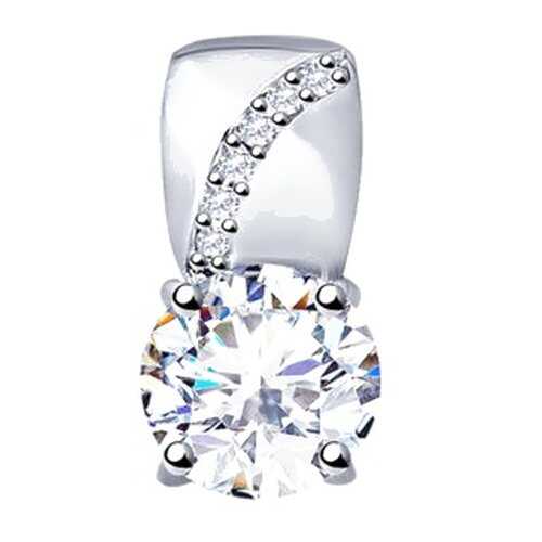 Подвеска SOKOLOV из серебра со Swarovski Zirconia 89030033 в Адамас