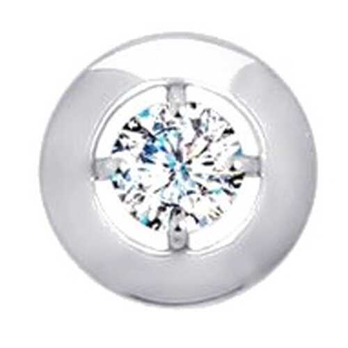 Подвеска SOKOLOV из белого золота со Swarovski Zirconia 81030066 в Адамас