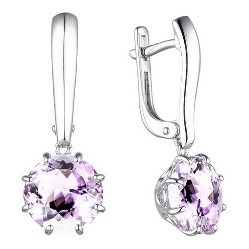 Серьги АЛЬКОР SILVER 02-1832 в Адамас