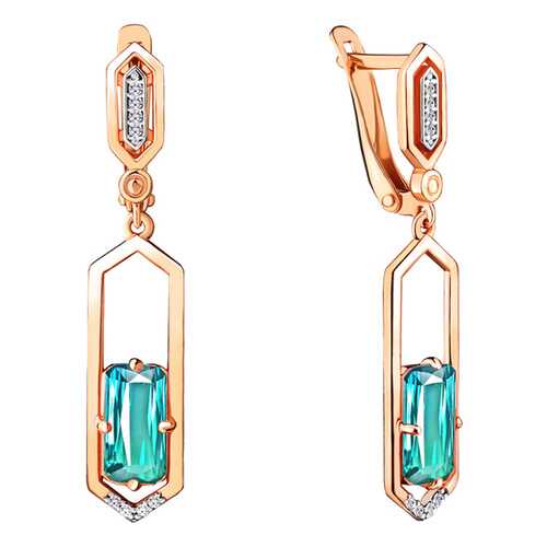 Серьги Aquamarine 4716488А.6 в Адамас