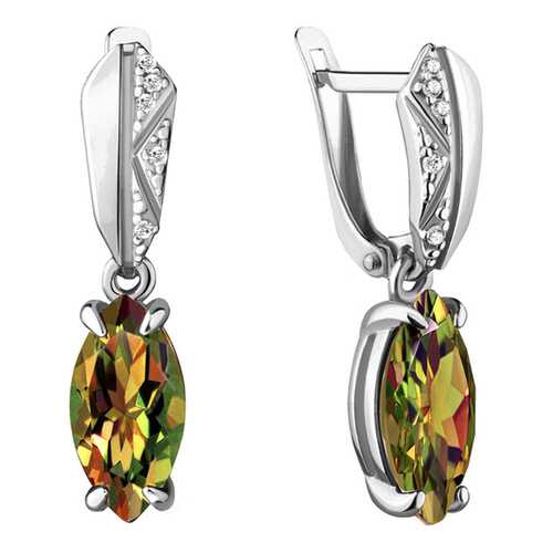 Серьги женские Aquamarine 4475719А.5_OS_3,39гр. в Адамас