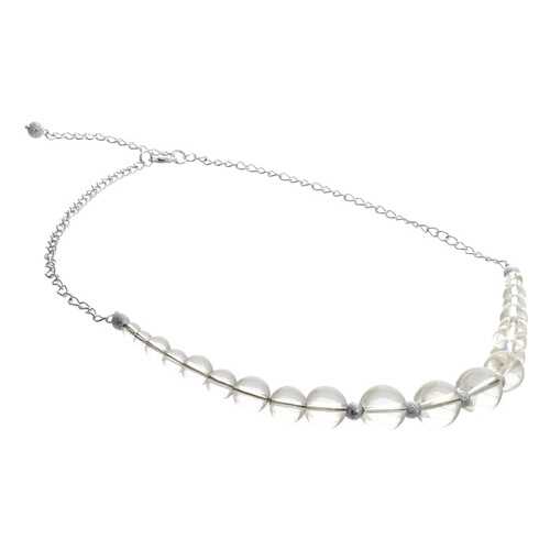 Колье женское Lattrice 55513552 серебристое в Адамас