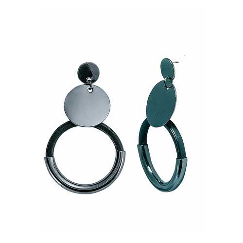Серьги Corona style B001EG7091207-BLACK в Адамас
