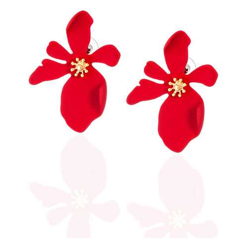 Серьги Lattrice 221155414 красные в Адамас