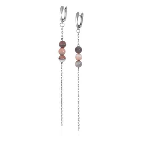 Серьги Lattrice 54666089 разноцветные в Адамас