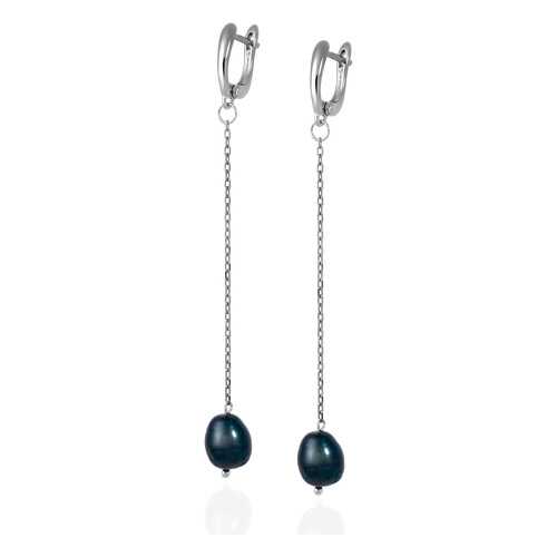 Серьги Lattrice 54666156 черные в Адамас